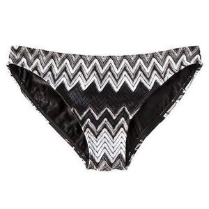 NWOT MISSONI x Target Black White Bikini Bottoms S